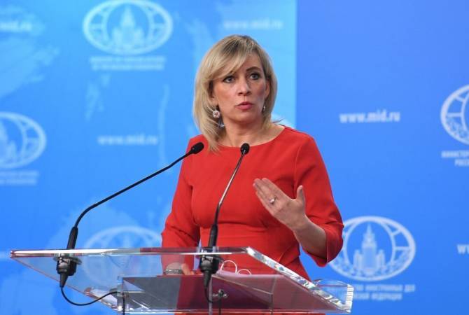 Maria Zakharova a évoqué la mission d&rsquo;observation civile de l&rsquo;UE dans les régions frontalières de l&rsquo;Arménie