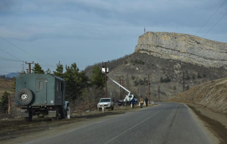 Le tronçon de la nouvelle route reliant l&rsquo;Arménie à l&rsquo;Artsakh devrait être rendu praticable à partir du 1er avril