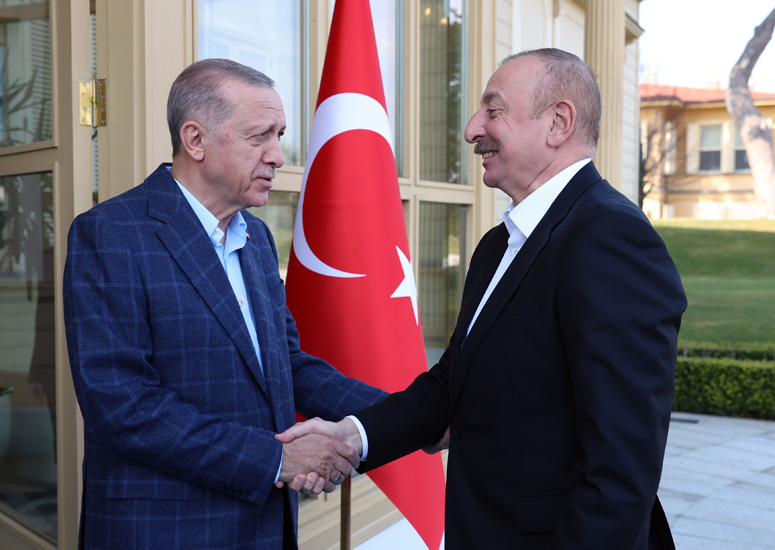 Discussion Ilham Aliyev Erdogan à Istanbul sur la question de l&rsquo;Arménie