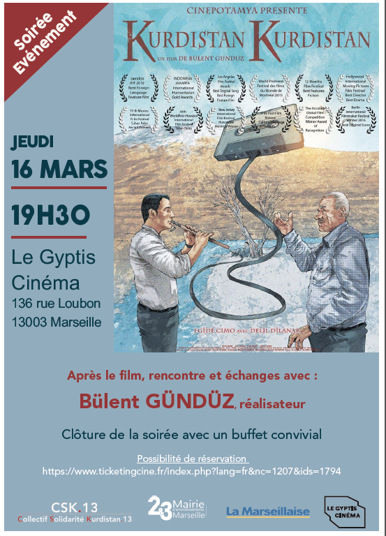 Projection du film Kurdistan, Kurdistan