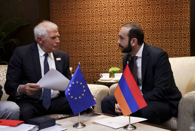 Ararat Mirzoyan a présenté à Josep Borrell les derniers développements dans la normalisation des relations entre l’Arménie et l’Azerbaïdjan