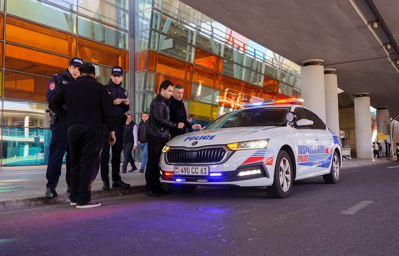 Les taxis de l&rsquo;aéroport Zvartnots ont été contrôlés avec des procès-verbaux d&rsquo;infractions administratives qui furent établis