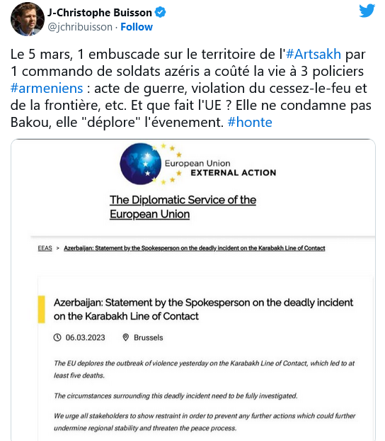 J.C. Buisson : que fait l&rsquo;U.E. ?