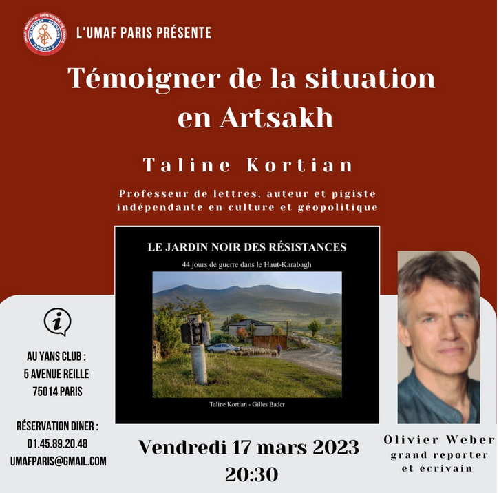Témoigner de la situation en Artsakh