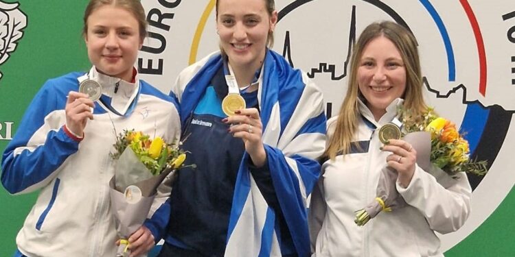Elmira Karapetyan (Arménie) a remporté une médaille de bronze au Championnat d&rsquo;Europe de tir à Tallinn (Estonie)