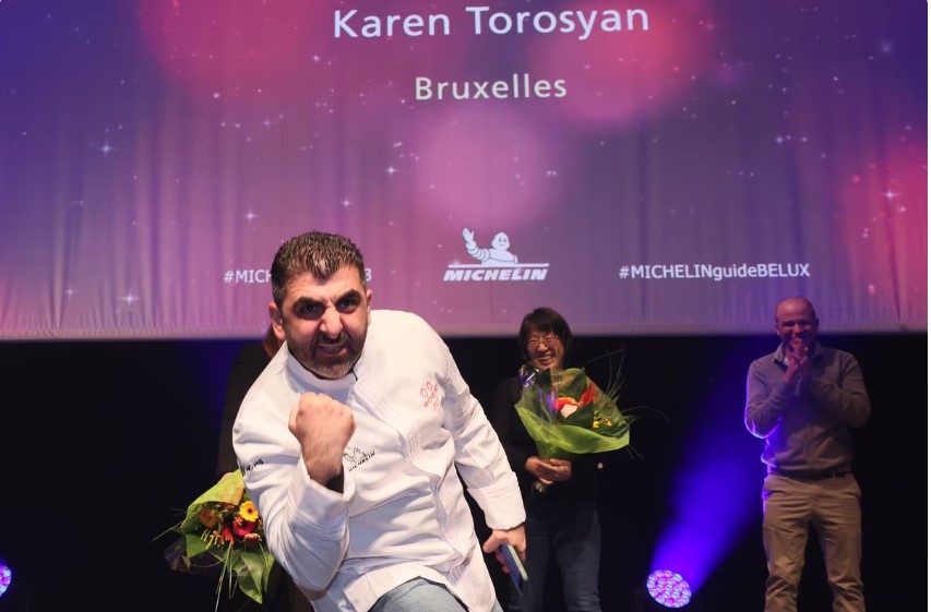 Le chef arménienne Karen Torosyan reçoit la deuxième étoile Michelin