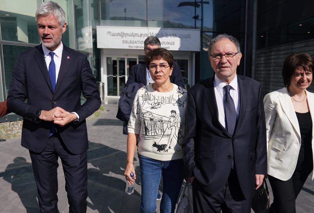 Laurent Wauquiez et la région Auvergne-Rhône-Alpes en soutien au Siounik