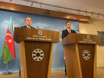 Les ministres des Affaires étrangères d&rsquo;Israël et d&rsquo;Azerbaïdjan sont convenus d' »agir ensemble contre l&rsquo;Iran »