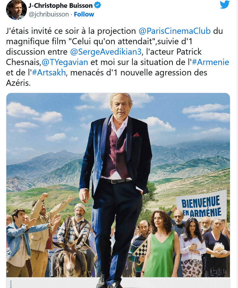 JC Buisson : Discussion sur l&rsquo;Artsakh et l&rsquo;Arménie