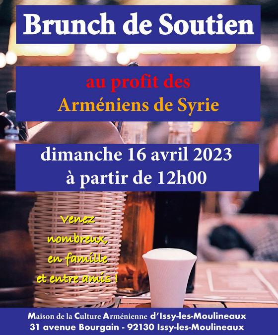 Brunch de soutien aux Arméniens de Syrie