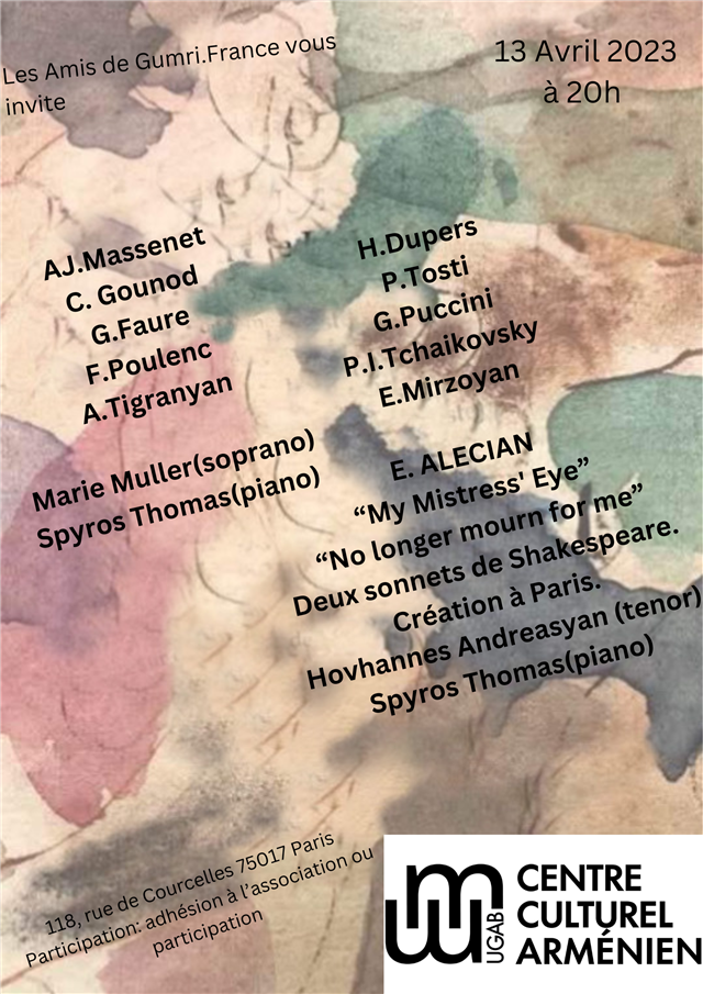 Massenet, Gounod, Fauré, Poulenc…