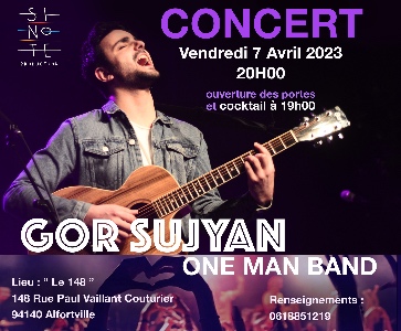 Concert de Gor Sujyan