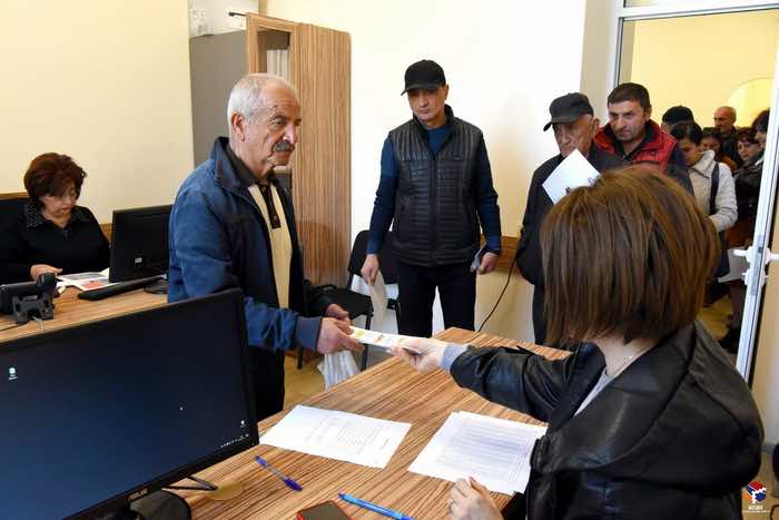 Artsakh / mise en circulation des nouveaux coupons de rationnement