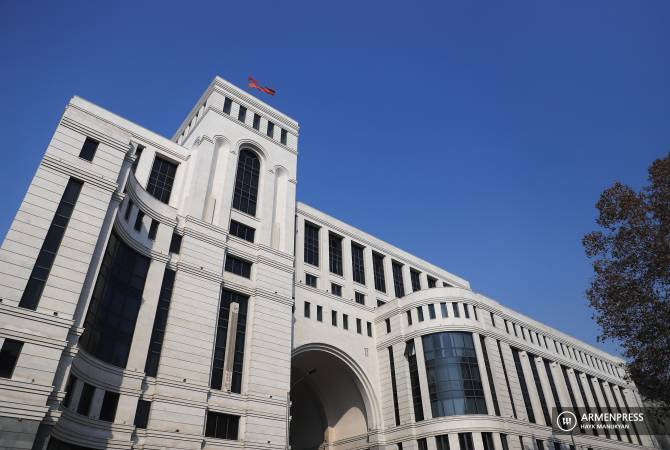 Le ministère arménien des Affaires étrangères appelle la communauté internationale à empêcher une nouvelle escalade de la situation par Bakou