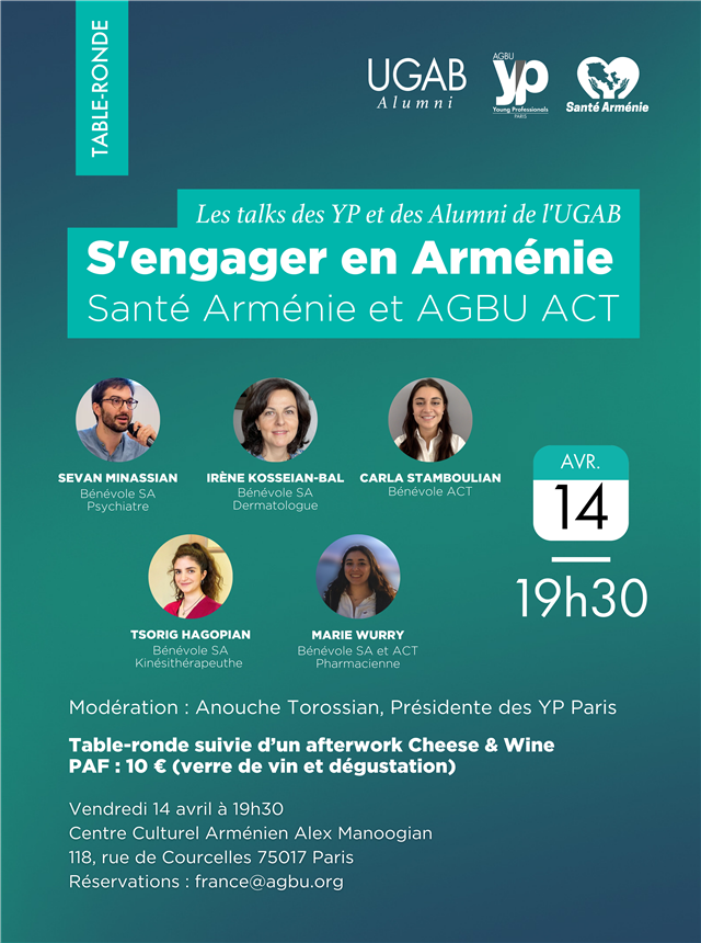 Les Talks des YP et des Alumni de l&rsquo;UGAB ce soir