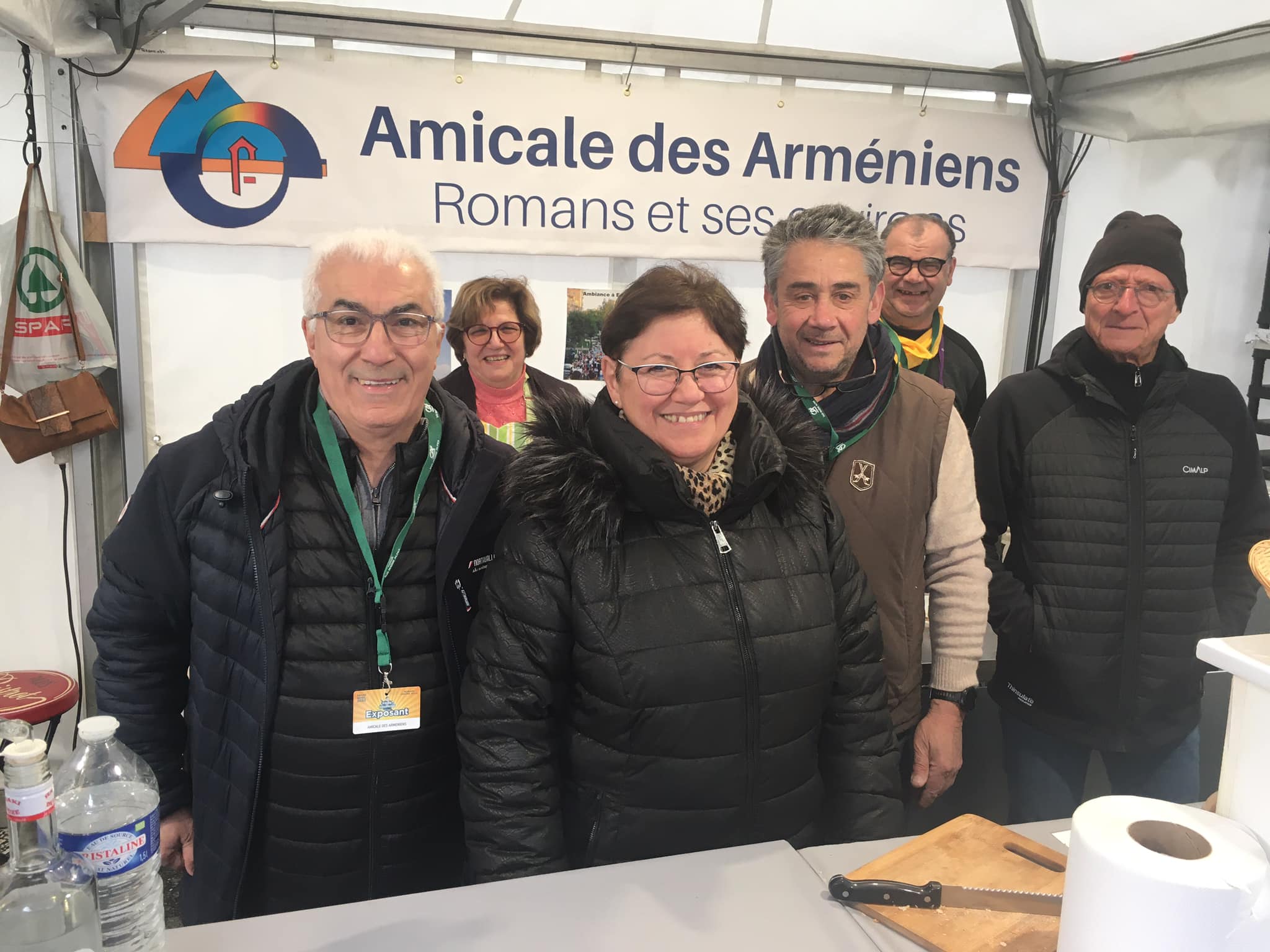 L’Amicale des Arméniens de Romans présente par un stand arménien à la 84e Foire du Dauphiné
