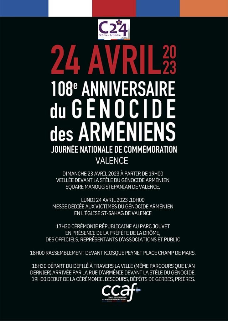 Le C24 Comité du 24 Avril Drôme-Ardèche, membre…