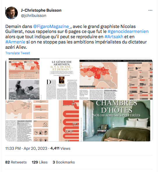 JC Buisson : dans le Fig Mag, le génocide vu par le graphiste Nicolas Guillerat