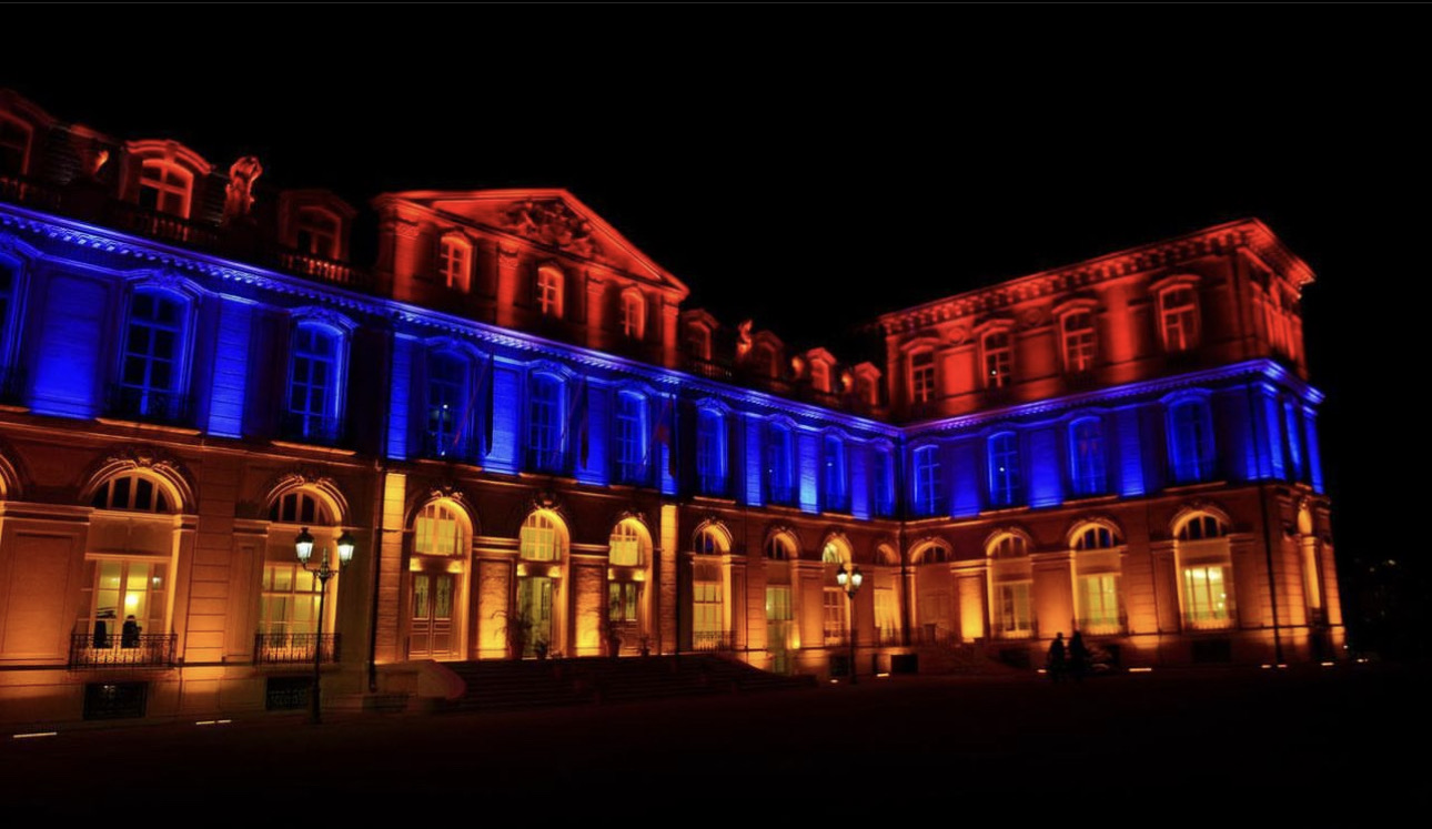 Marseille illumine le Palais du Pharo aux couleurs de l’Arménie
