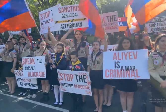 Les Arméniens de Washington demandent au président Joe Biden de mettre fin au génocide en Artsakh
