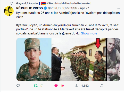 RE:PUBLIC PRESS : Kyriam, décapité, aurait eu 26 ans