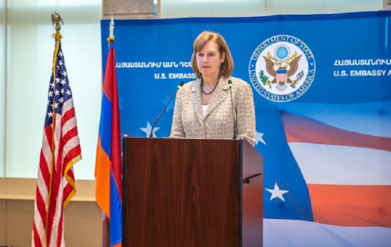 L&rsquo;ambassadrices des Etats-Unis en Arménie a annoncé l&rsquo;investissement de 17,3 millions de dollars dans la sphère médiatique de l&rsquo;Arménie