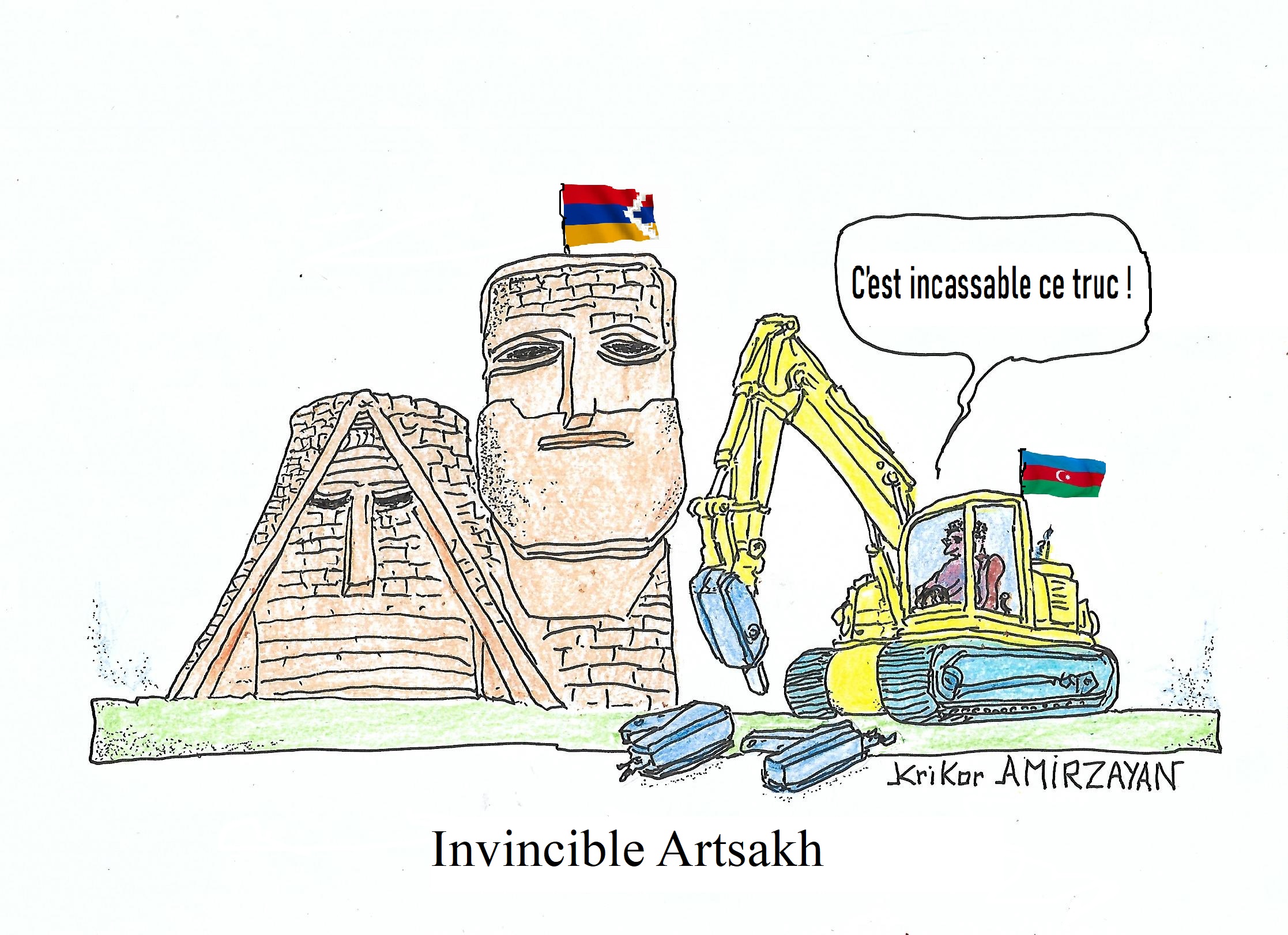 L’Azerbaïdjan a vandalisé la bibliothèque centrale de Hadrut ville occupé de l’Artsakh