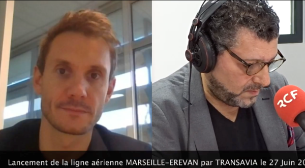 Inauguration de la ligne aérienne Transavia Marseille-Erevan