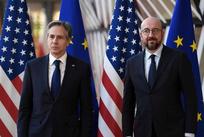 Antony Blinken et Charles Michel discutent des « possibilités de soutenir une paix durable » entre l&rsquo;Arménie et l&rsquo;Azerbaïdjan