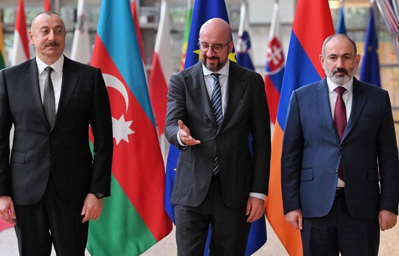 La rencontre entre Nikol Pachinian, Ilham Aliev et Charles Michel a débuté à Bruxelles