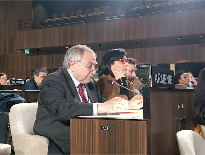 SEM Christian Der Stépanian demande l’envoi de la mission de l’UNESCO dans et autour du Haut-Karabagh.