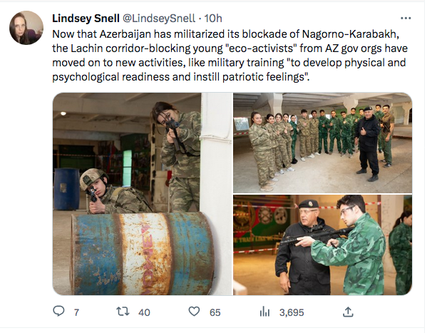 Lindsey Snell : les écos activiste passent à l&rsquo;entraînement militaire