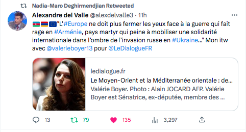 Alexandre Del Valle : L&rsquo;Europe ne doit plus fermer les yeux sur la guerre en Arménie