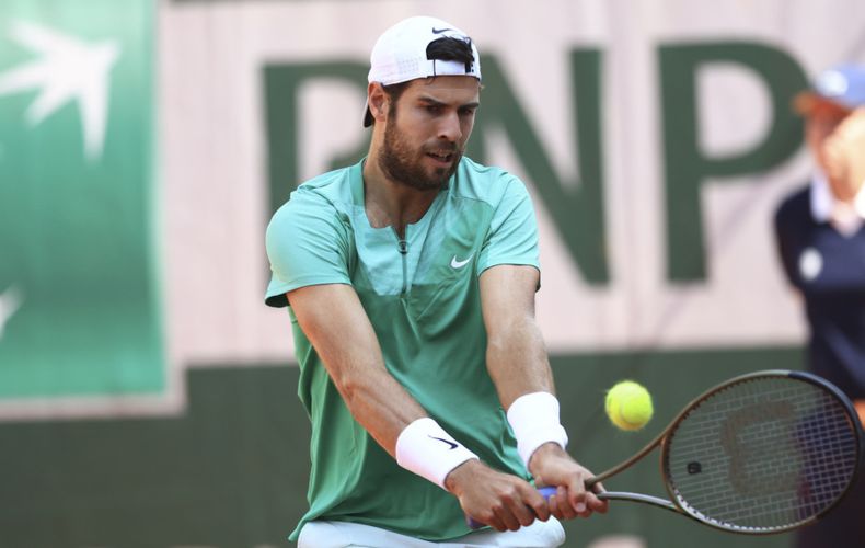 L’arméno-russe Karen Khachanov, numéro 11 mondial, a remporté le premier tour de Roland Garros
