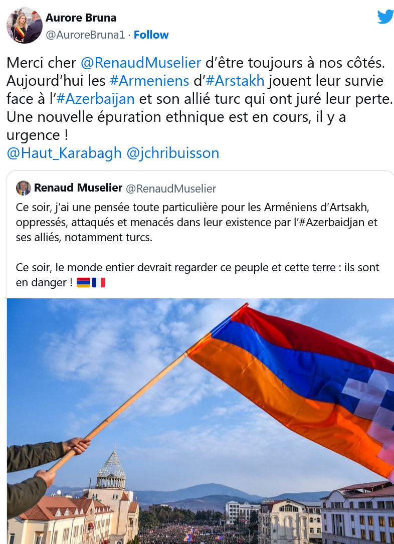 A. Bruna : Merci cher Renaud Muselier