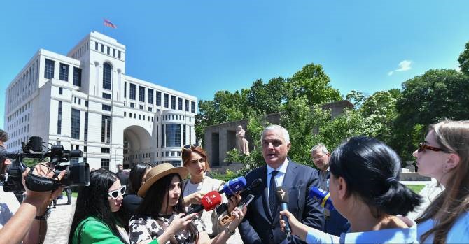 La restauration des infrastructures ferroviaires pourrait prendre 2 à 3 ans, selon le vice- Premier ministre arménien