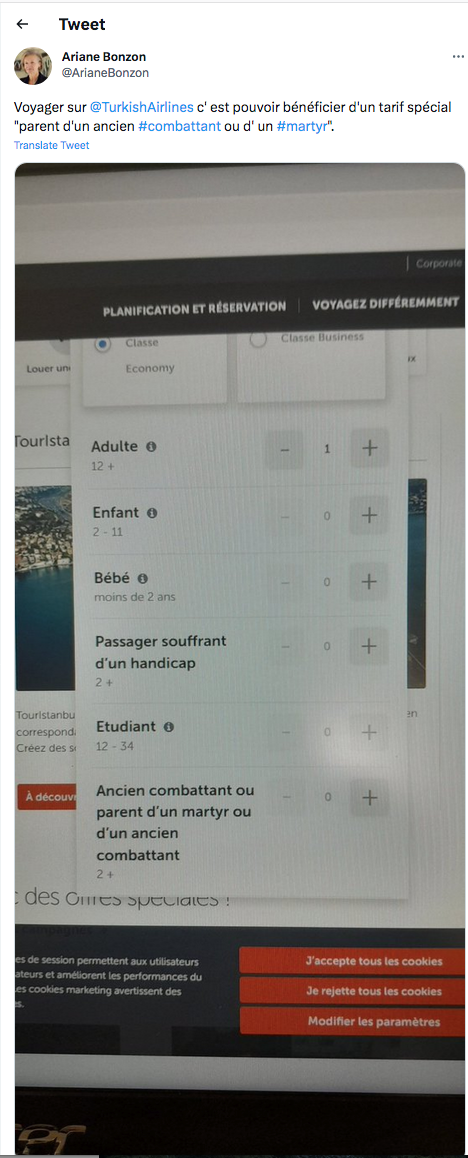 Ariane Bonzon : Voyager sur Turkish Airlines c&rsquo;est…