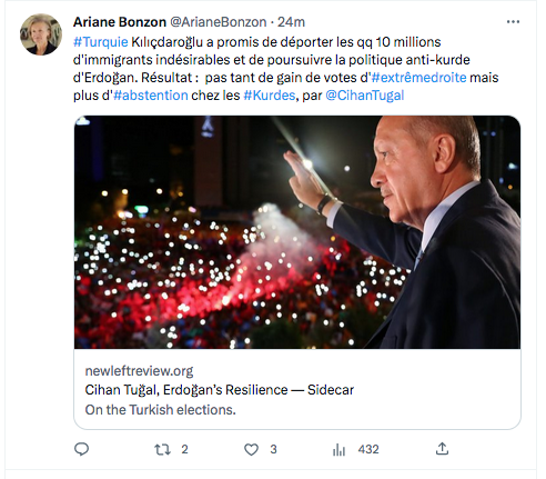 Ariane Bonzon : le mauvais calcul de Kiliçdaroglu