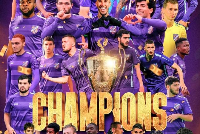 Urartu Erévan remporte le championnat d’Arménie de football 2022-23