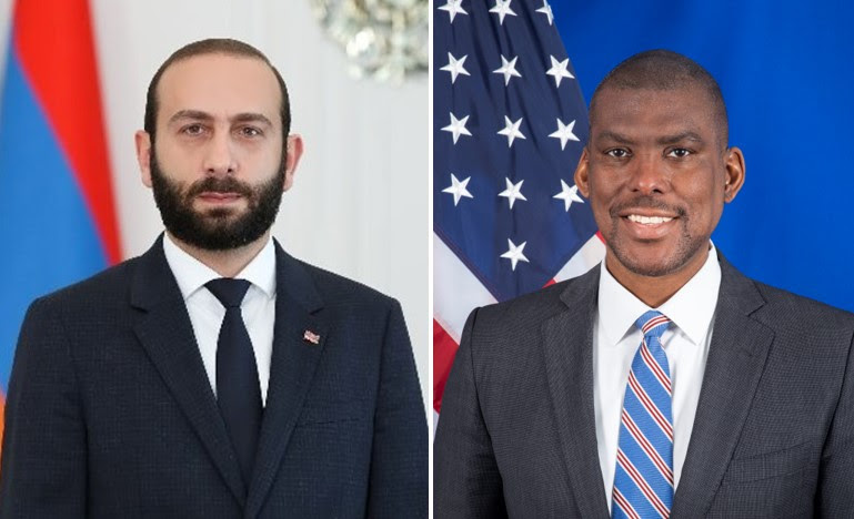 Mirzoyan et Hogan discutent du processus de normalisation entre l&rsquo;Arménie et l&rsquo;Azerbaïdjan