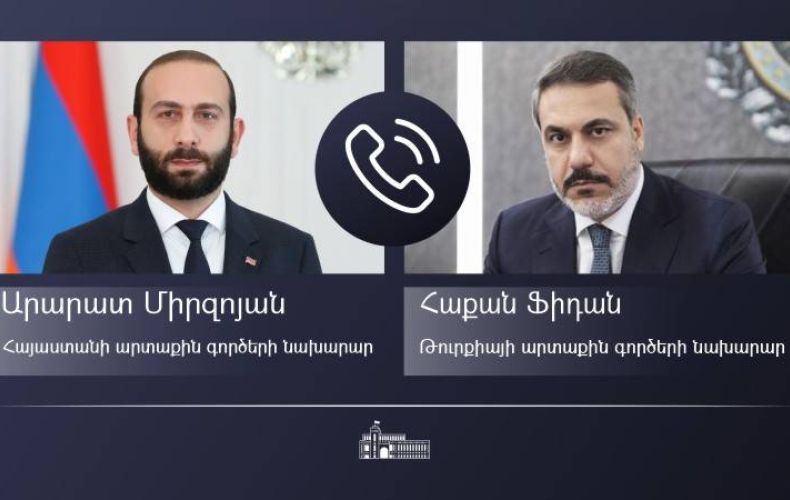 La conversation téléphonique des ministres des Affaires étrangères d&rsquo;Arménie et de Turquie