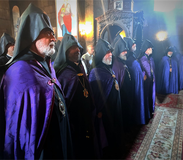 L’Eglise arménienne met une fois encore en garde contre un traité de paix « humiliant »