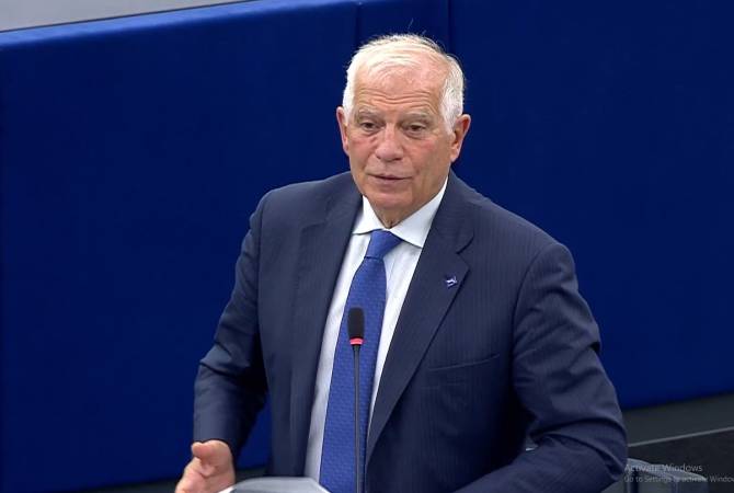La mise en place d&rsquo;un point de contrôle par l&rsquo;Azerbaïdjan contredit les efforts visant à instaurer la confiance entre les parties affirme Josep Borrell