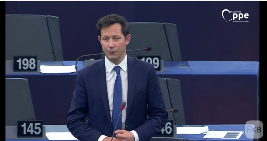 Le député François-Xavier Bellamy interpelle le chef de la diplomatie de l’UE, Josep Borrell