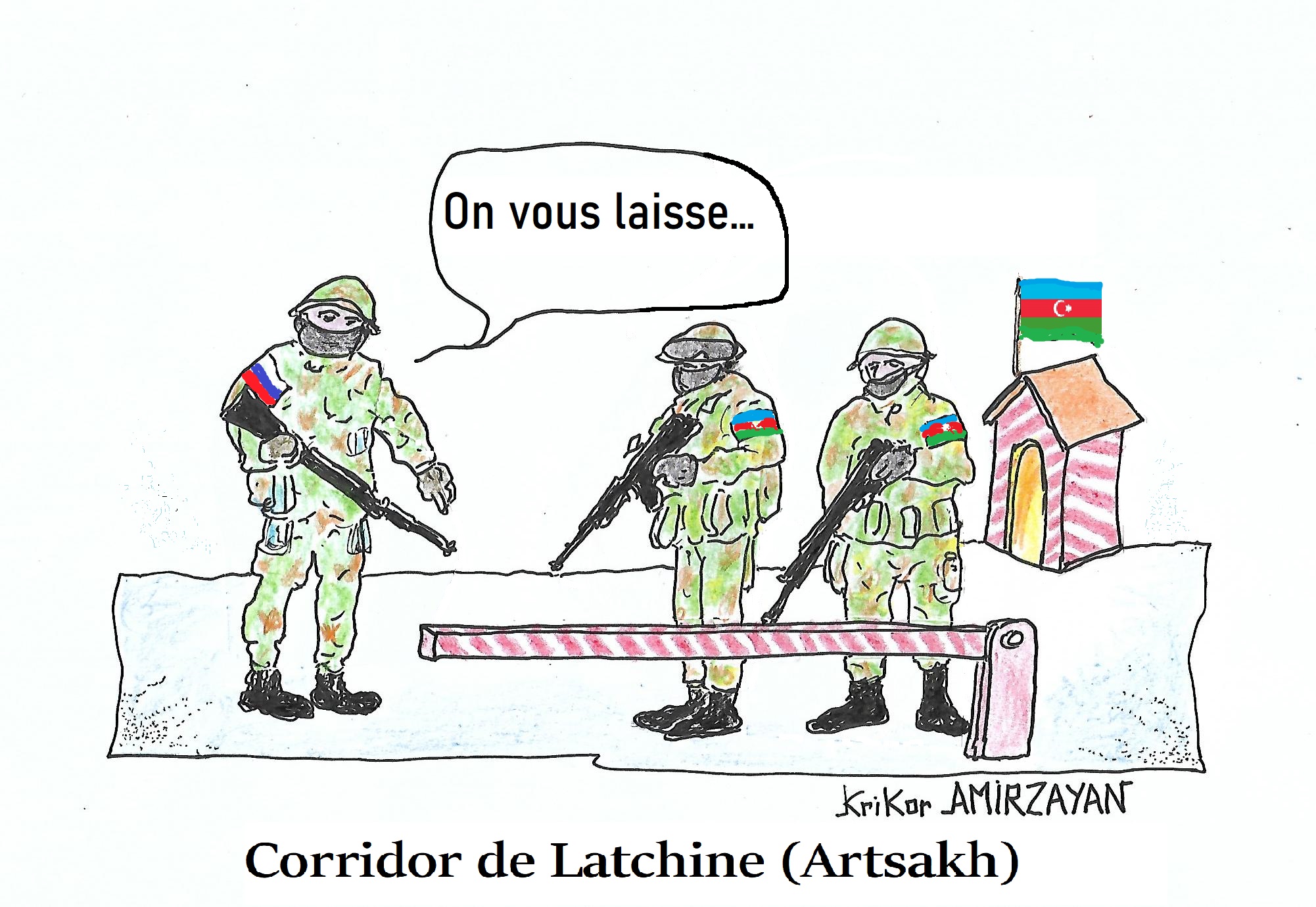 L&rsquo;ambassadeur de Russie en Arménie est entendu au ministère arménien des Affaires étrangères probablement sur l’affaire du drapeau azéri à Latchine