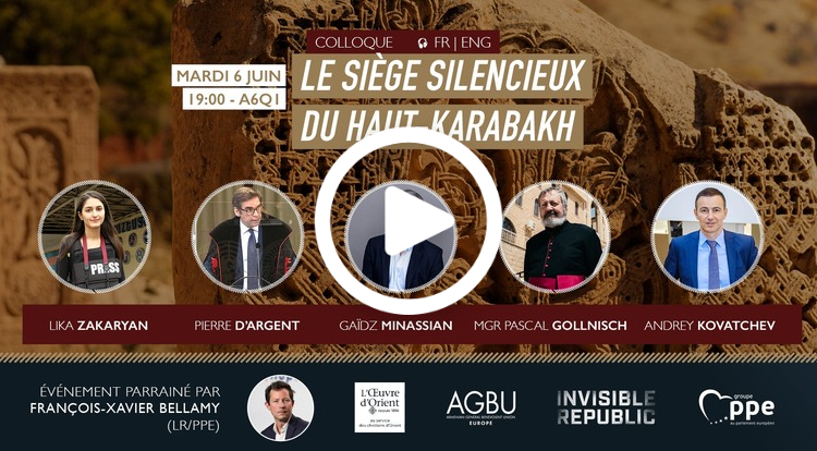 Le siège silencieux du Haut-Karabakh, le colloque du Parlement européen