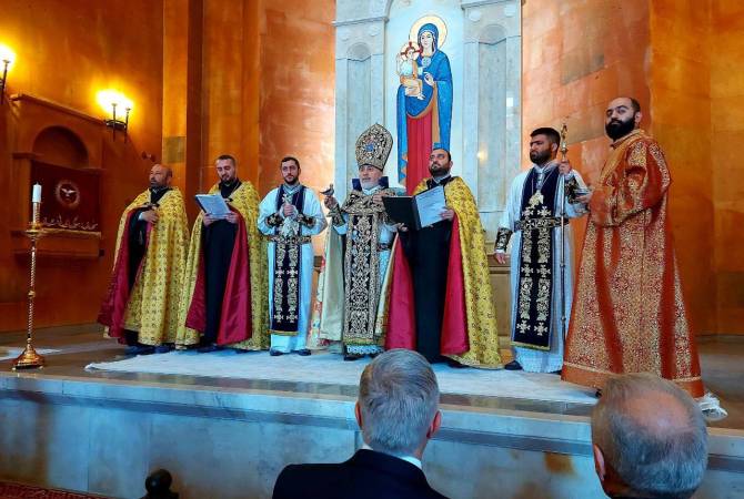 L&rsquo;église Saint Mesrop Mashtots a été ouverte et consacrée à Tyumen (Russie)
