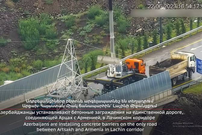 Moscou appelle Bakou à débloquer complètement le trafic sur le corridor de Latchine