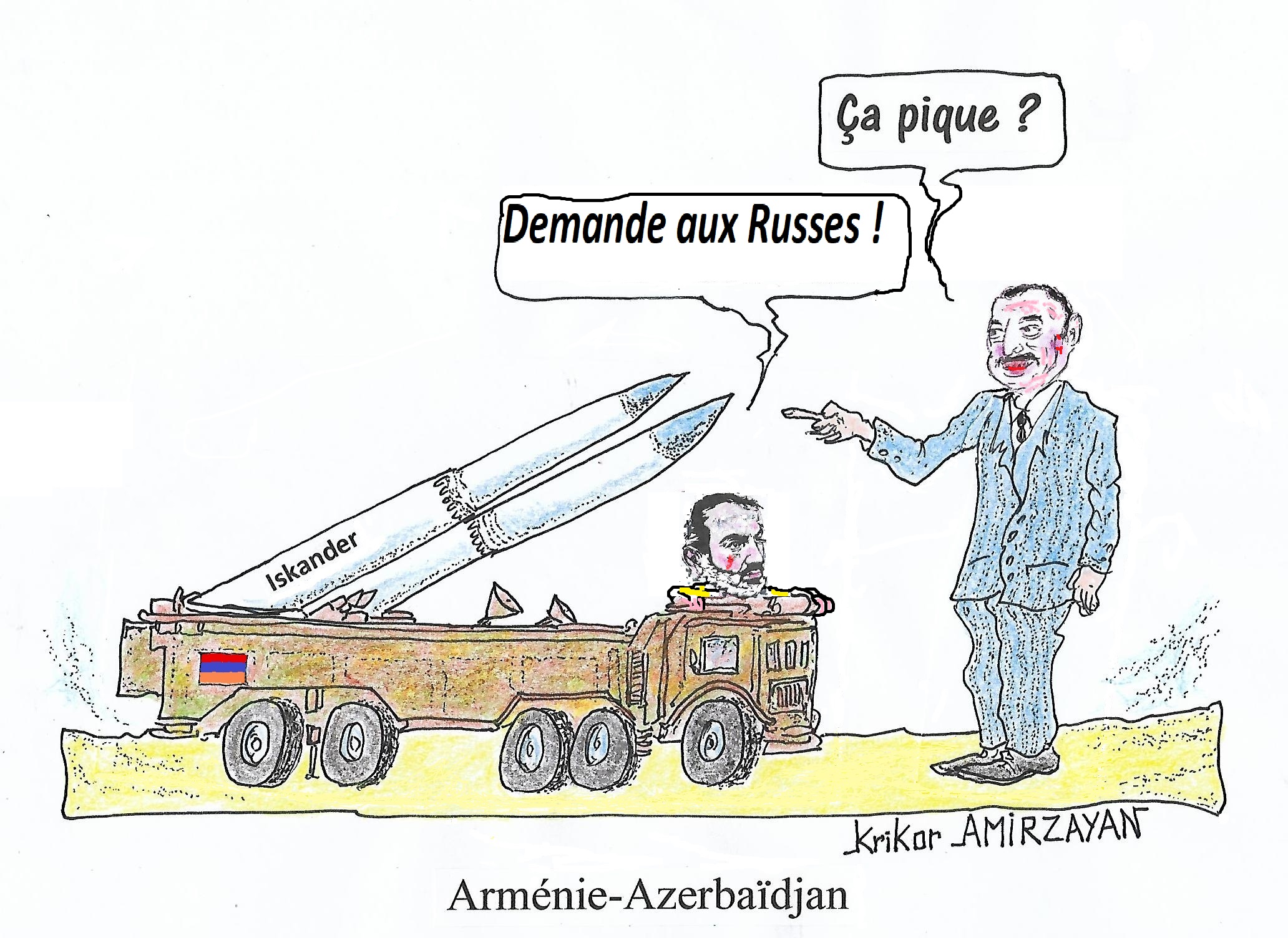 S&rsquo;il n&rsquo;y avait pas eu de restrictions du côté russe, nous aurions frappé l&rsquo;aéroport de Ganja avec les « Iskander » et nous ne l&rsquo;aurions pas raté affirme Daniel Ioannisyan