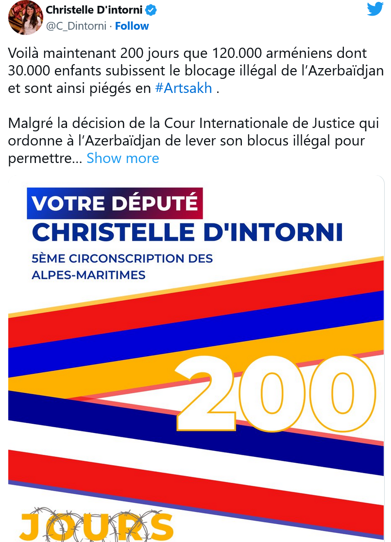 C. D&rsquo;Intorni : 200 jours de blocus